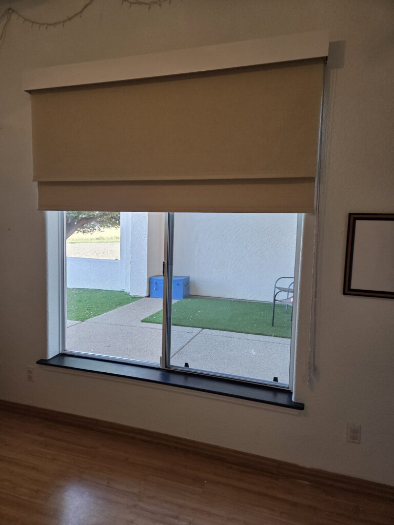 BLACK OUT ROLLER SHADES DUEL FEATURE